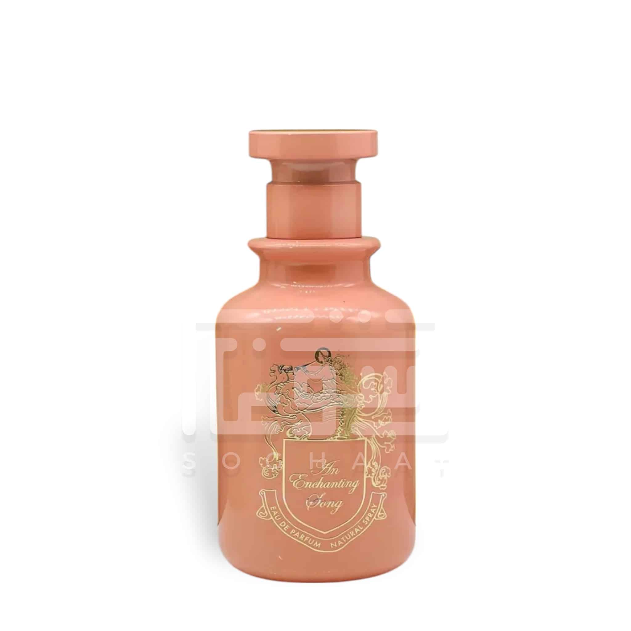 An Enchanting Song 100ml Eau de Parfum by Fragrance World fragrance packaging front view