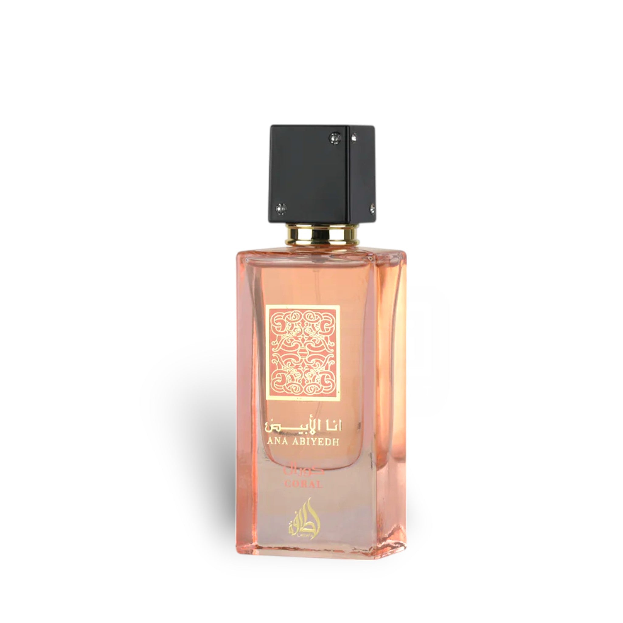 Ana Abiyedh Coral (I am White) 60ml Eau de Parfum by Lattafa fragrance packaging front view