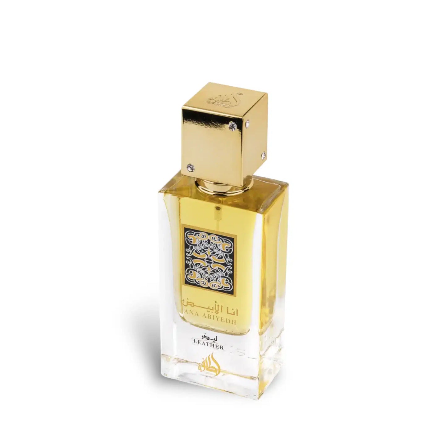 Ana Abiyedh Leather (I am White) 60ml Eau de Parfum by Lattafa fragrance packaging front view