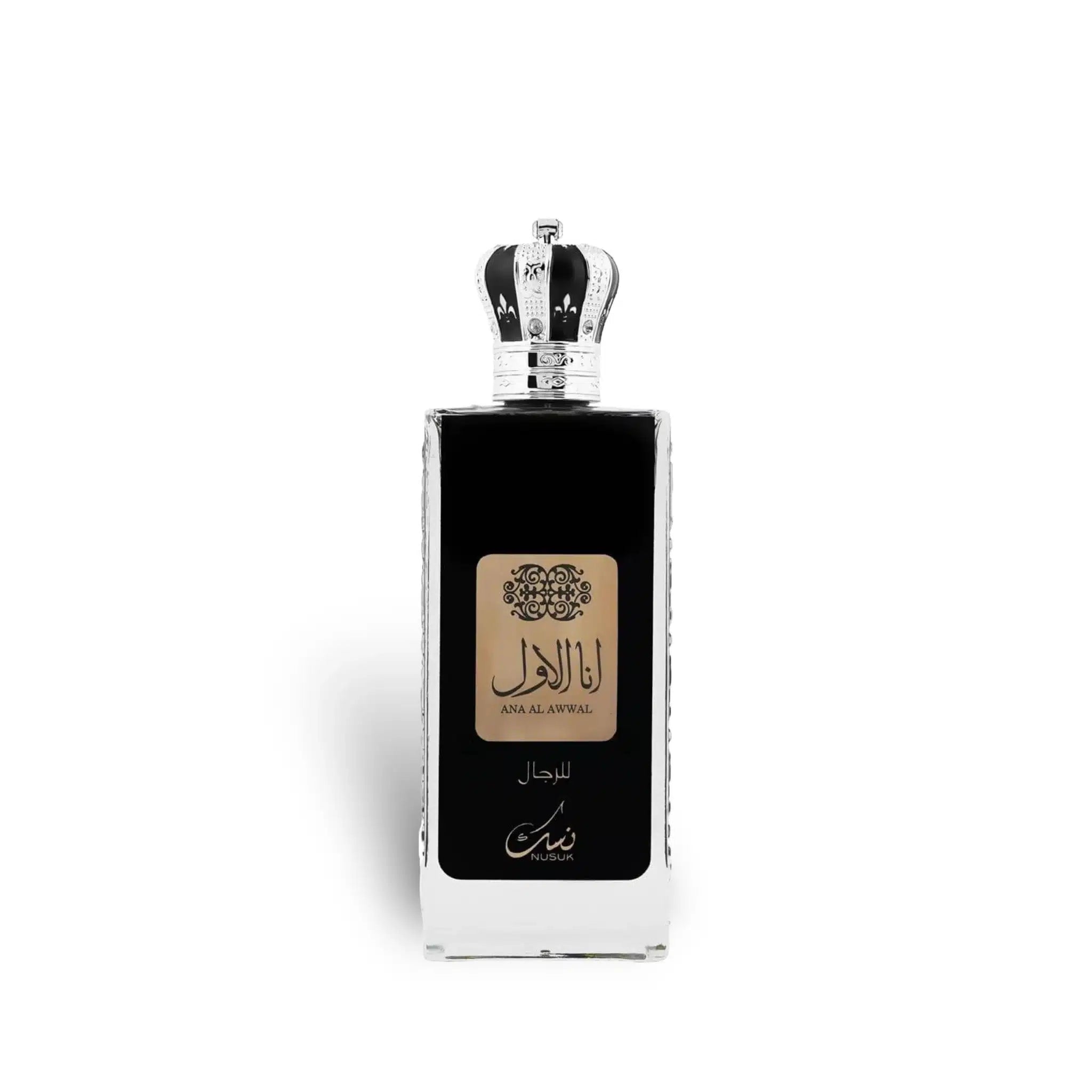 Ana Al Awwal Silver 100ml Eau de Parfum by Nusuk fragrance bottle