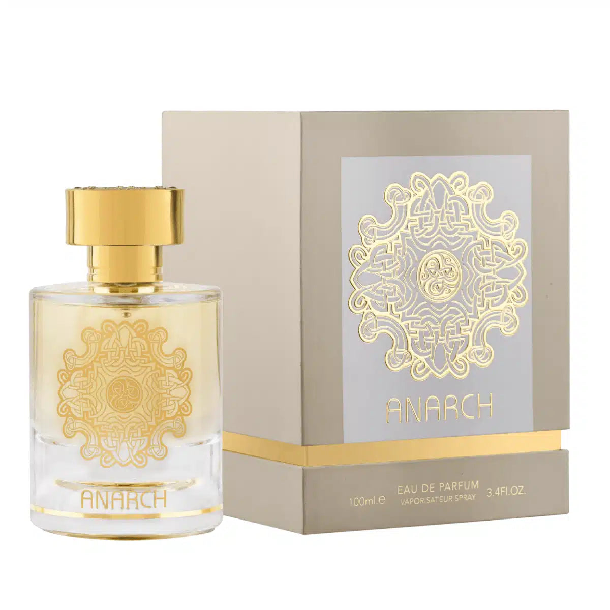 Anarch 100ml Eau de Parfum by Maison Alhambra bottle and box