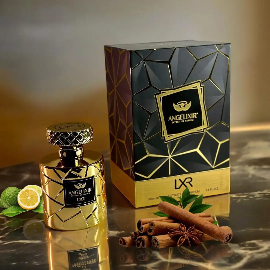Angelixir 100ml Extrait de Parfum by LXR bottle and box