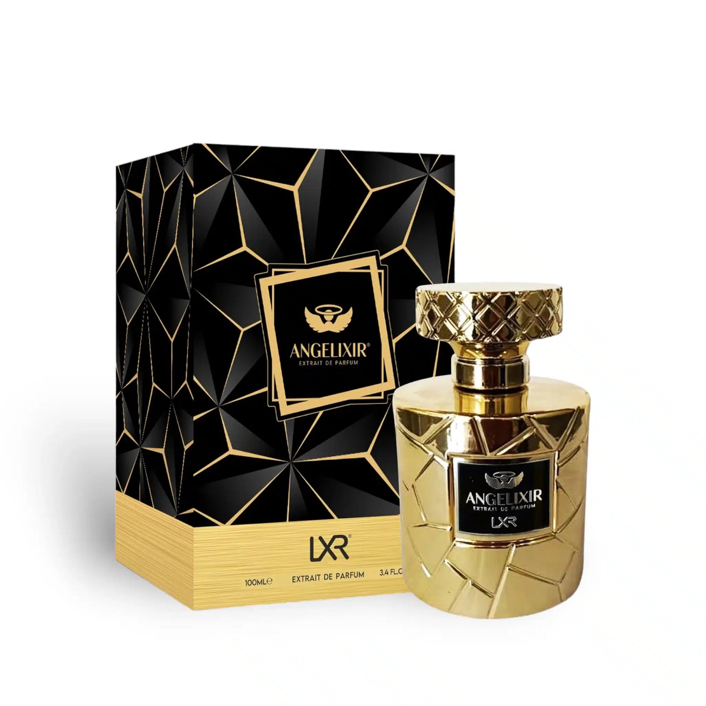 Angelixir 100ml Extrait de Parfum by LXR bottle and box