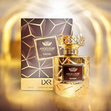 Angelixir Qahwa 100ml Extrait de Parfum by LXR perfume bottle close up