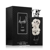 Ansaam Silver 100ml Eau de Parfum by Lattafa Pride fragrance bottle