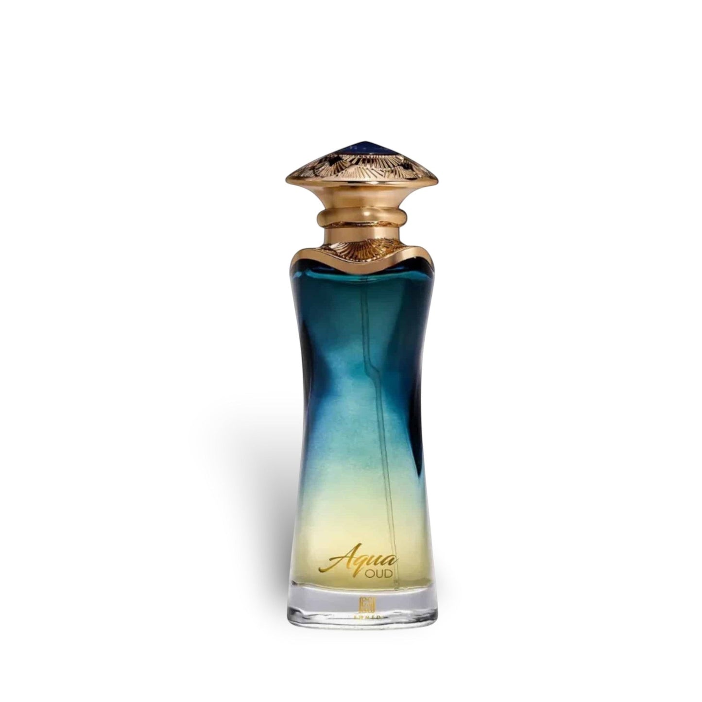 Aqua Oud 90ml Eau de Parfum by Ahmed Al Maghribi bottle and box