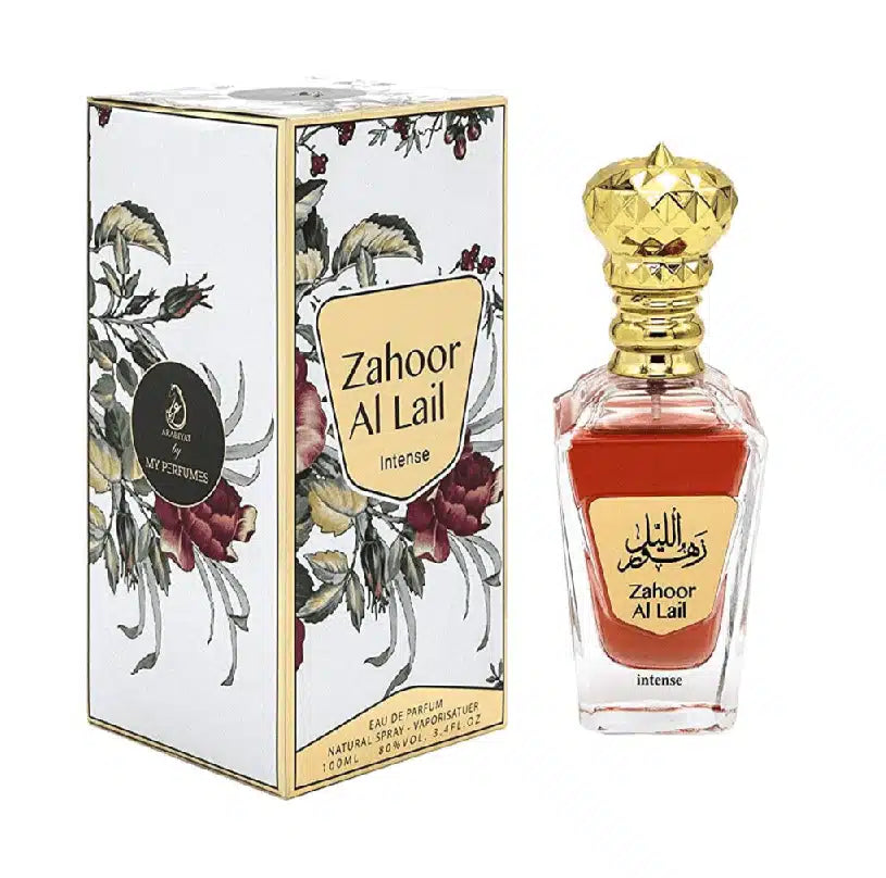 Zahoor Al Lail Intense 100ml Eau de Parfum by My Perfumes fragrance bottle