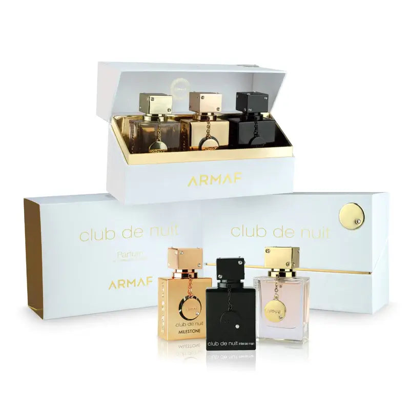 Armaf Club De Nuit 3 Piece Gift Set by Armaf perfume bottle close up
