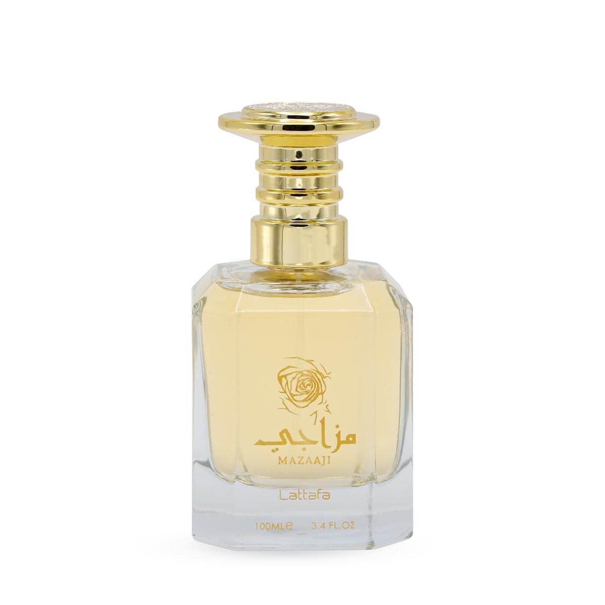 Mazaaji 100ml Eau de Parfum by Lattafa fragrance packaging front view