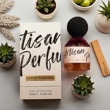Artisan Salted Caramel 80ml Eau de Parfum by Fragrance World fragrance packaging front view