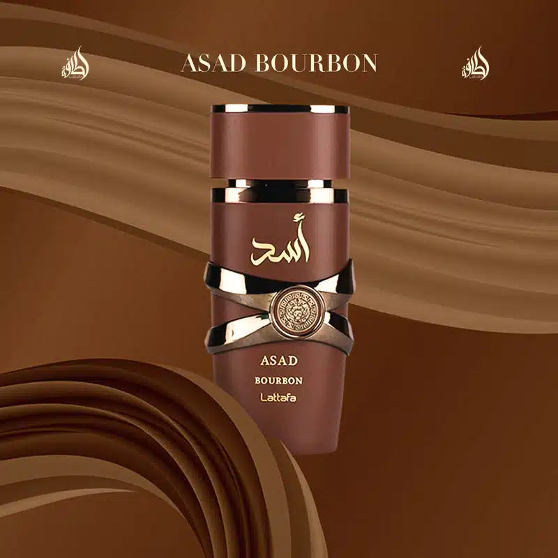 Asad Bourbon 100ml Eau de Parfum by Lattafa Arabian perfume product image