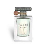 Atlas 55ml Eau de Parfum by Lattafa perfume bottle close up