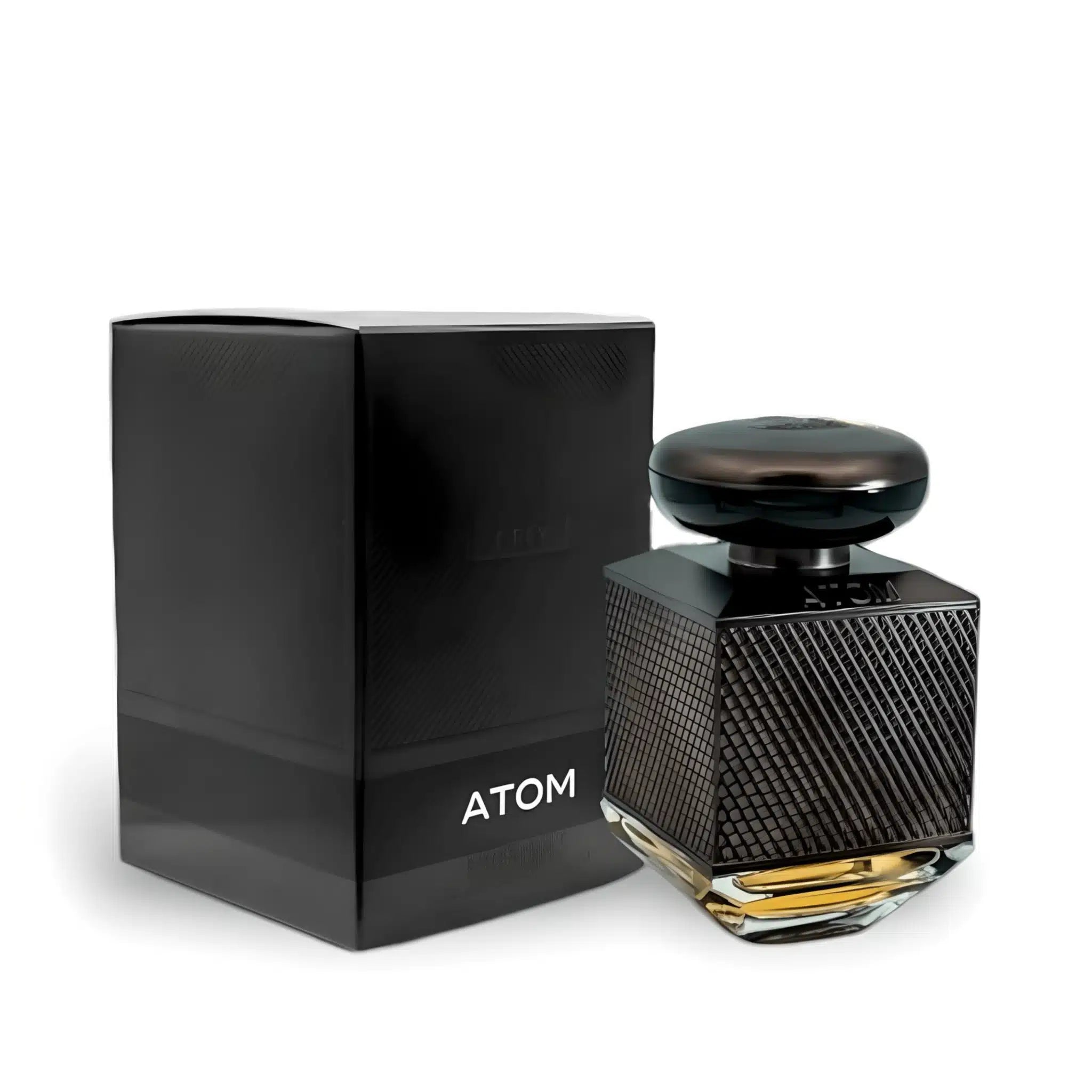 Atom Grey 100ml Eau de Parfum by French Avenue bottle and box