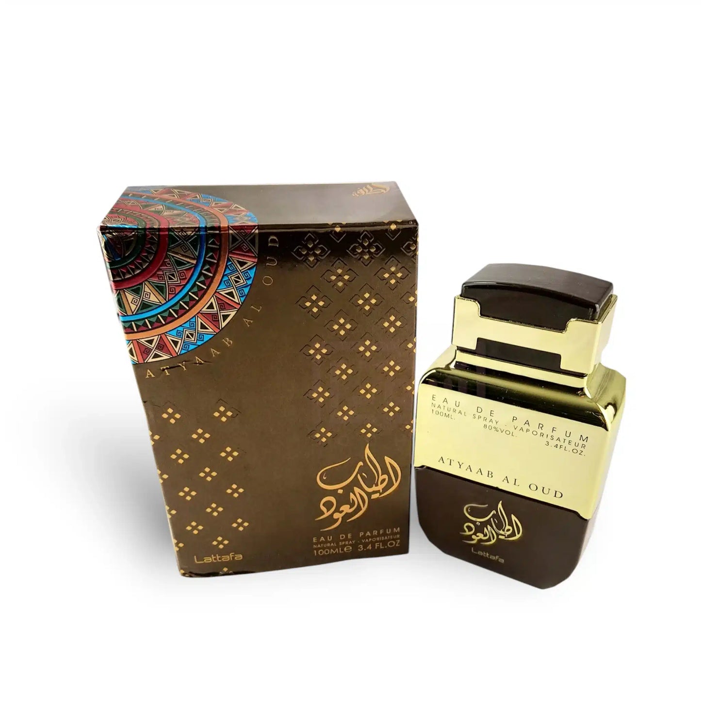 Atyaab Al Oud 100ml Eau de Parfum by Lattafa Arabian perfume product image