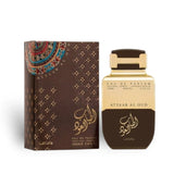 Atyaab Al Oud 100ml Eau de Parfum by Lattafa bottle and box
