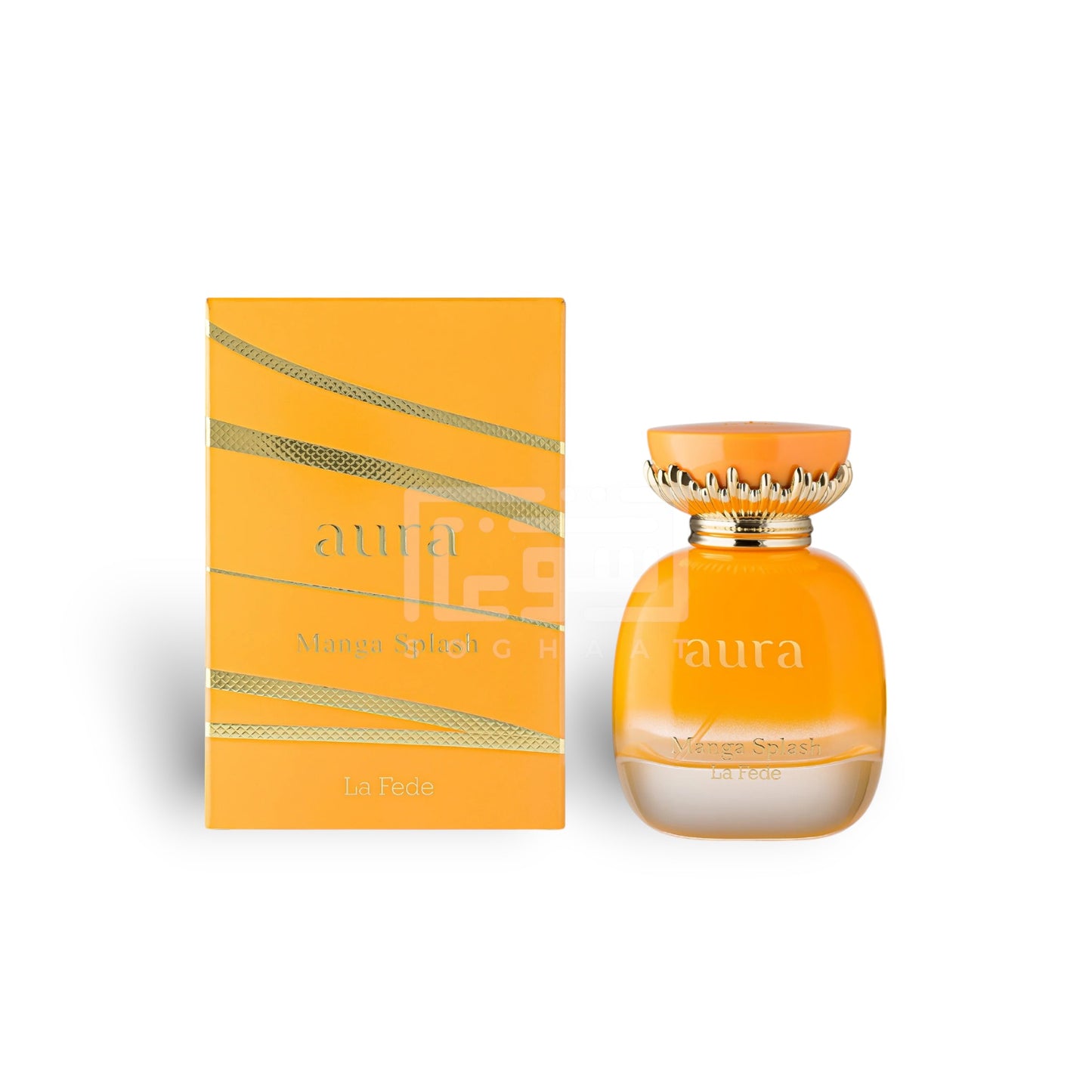 Aura Manga Splash 100ml Eau de Parfum by Khadlaj perfume bottle close up