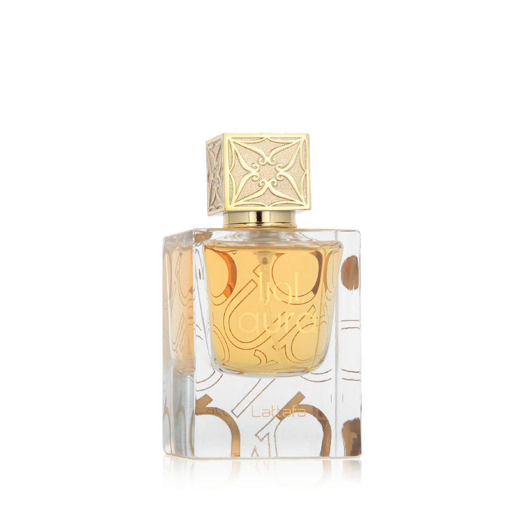 Aura 60ml Eau de Parfum by Lattafa fragrance packaging front view