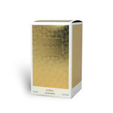 Aurum Elixir 75ml Eau de Parfum by Ajmal fragrance packaging front view