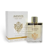 Aventos For Her 100ml Eau de Parfum by Fragrance World perfume bottle close up