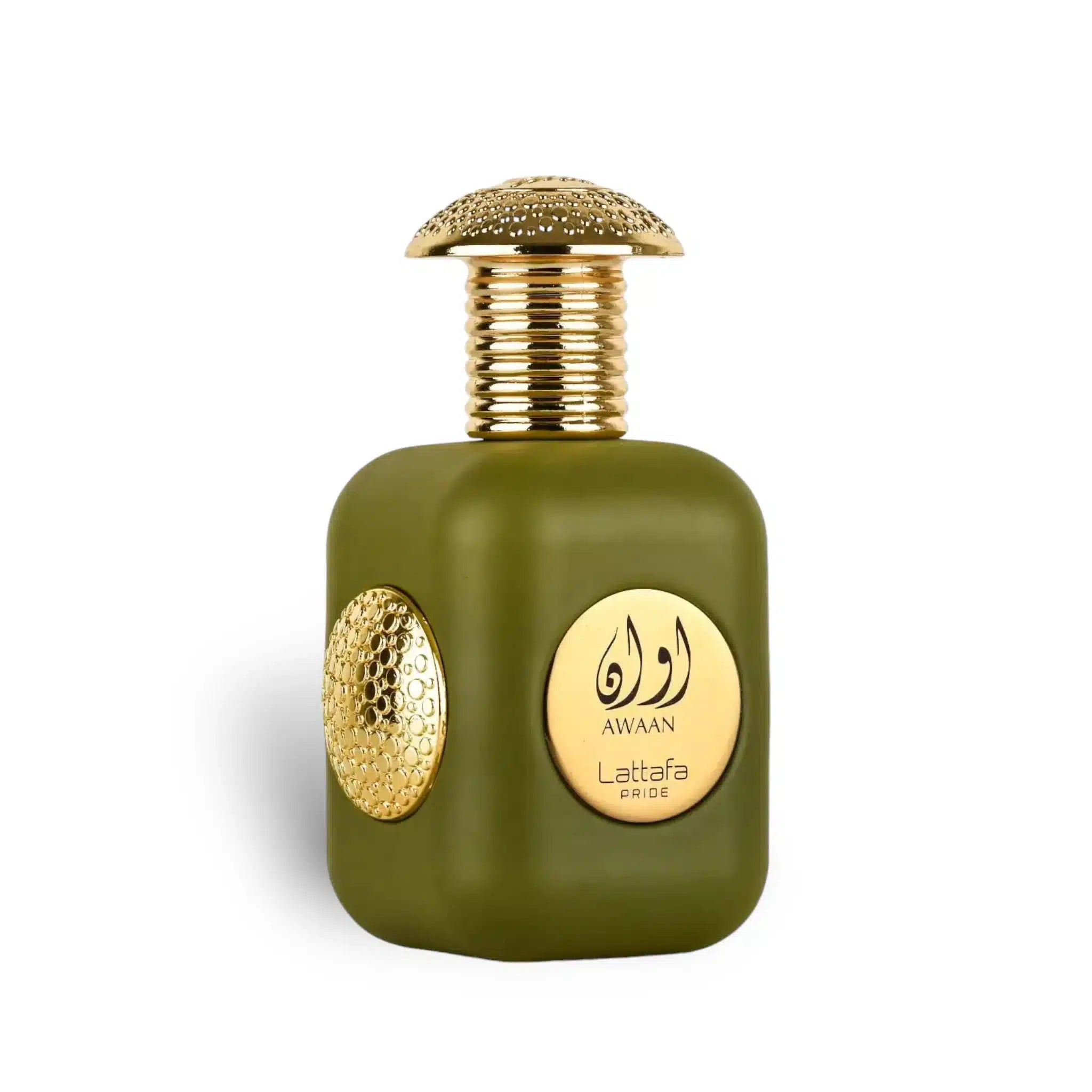 Awaan 100ml Eau de Parfum by Lattafa Pride fragrance bottle