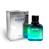 Azure Intense 100ml Eau de Parfum by Brandy Designs bottle and box