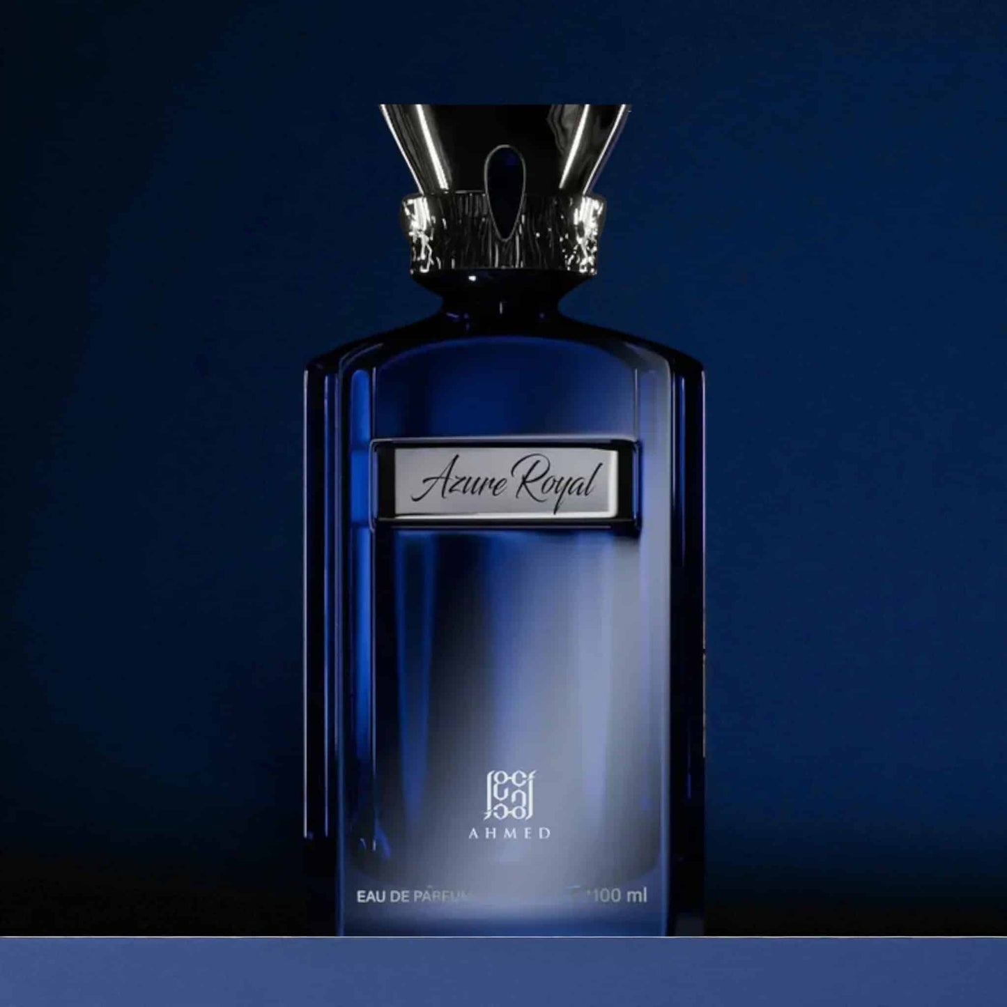 Azure Royal 100ml Eau de Parfum by Ahmed Al Maghribi fragrance bottle