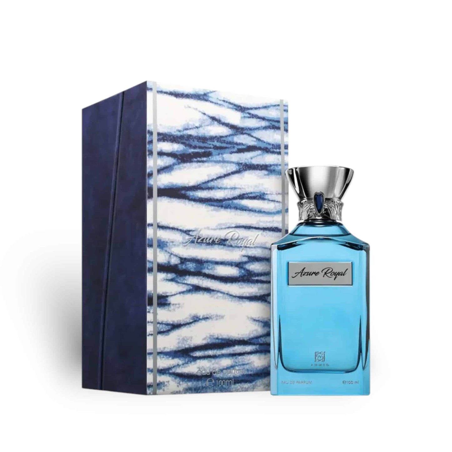 Azure Royal 100ml Eau de Parfum by Ahmed Al Maghribi fragrance bottle