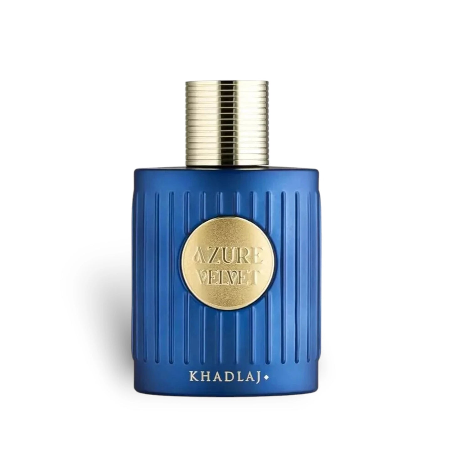Azure Velvet 100ml Extrait de Parfum by Khadlaj fragrance packaging front view