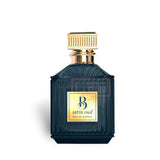 B Satin Oud 100ml Eau de Parfum by Fragrance World fragrance packaging front view