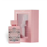Bade’e Al Oud Noble Blush 100ml Eau de Parfum by Lattafa bottle and box