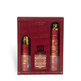 Bade'e Al Oud Sublime Gift Set by Lattafa fragrance packaging front view