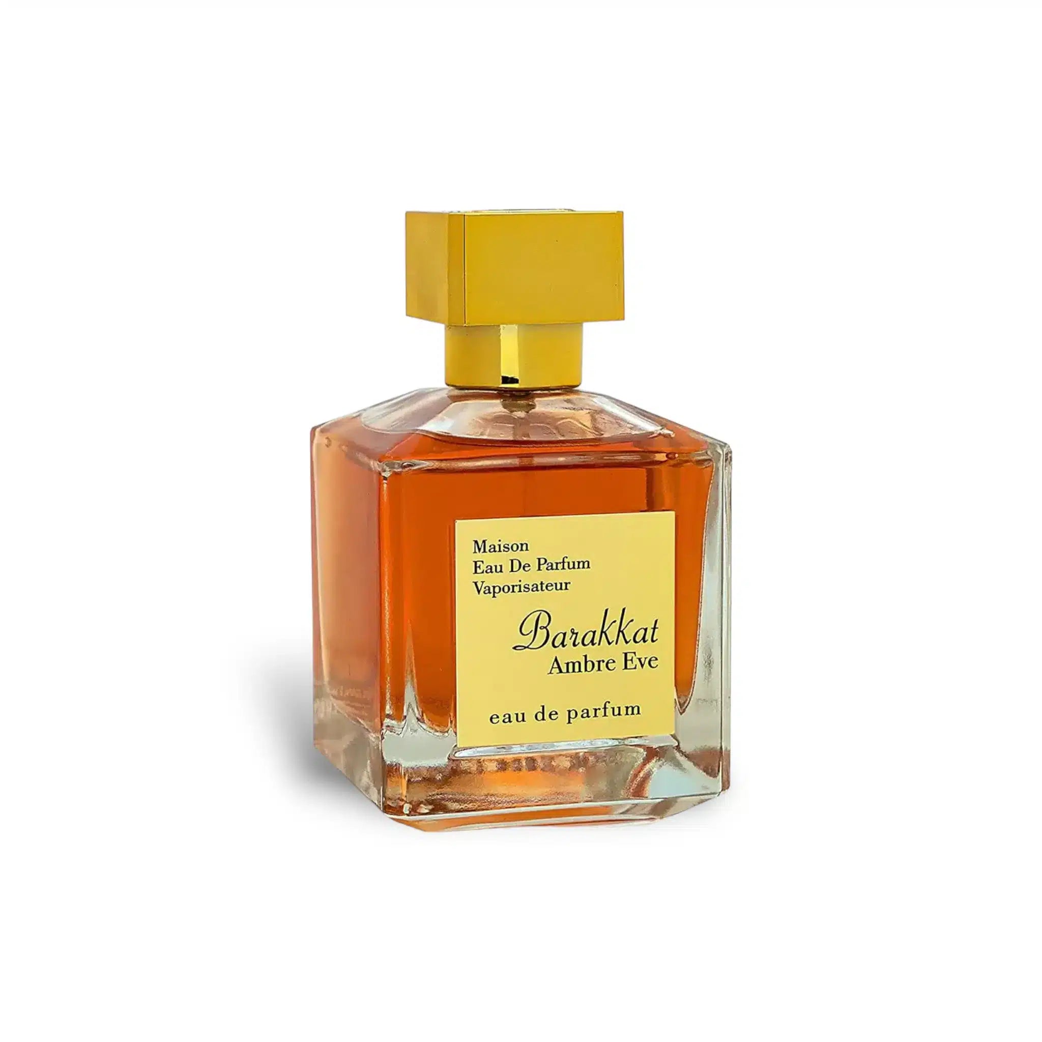 Barakkat Ambre Eve 100ml Eau de Parfum by Fragrance World fragrance packaging front view