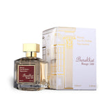 Barakkat Rouge 540 100ml Eau de Parfum by Fragrance World bottle and box