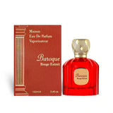 Baroque Rouge 100ml Extrait de Parfum by Maison Alhambra bottle and box