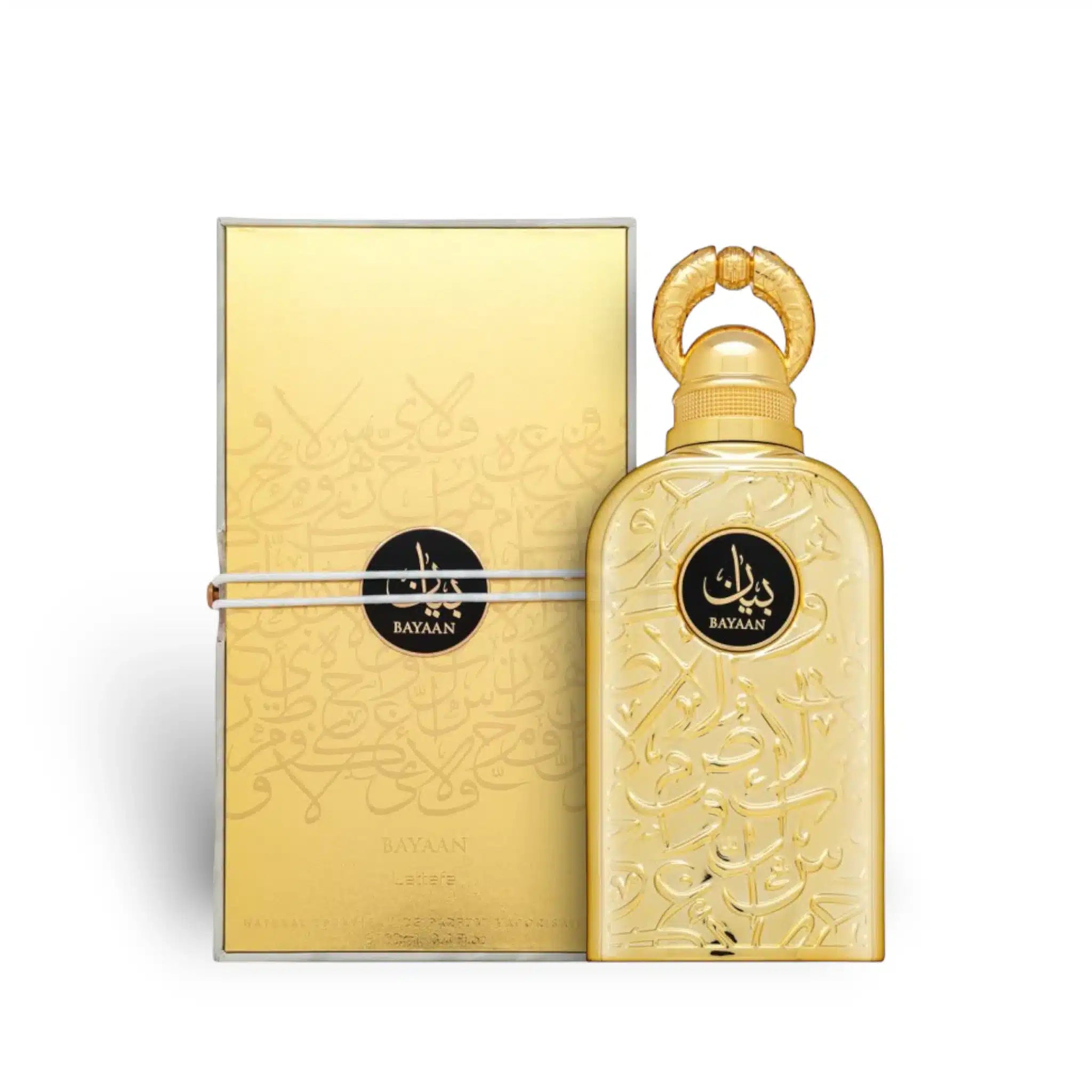 Bayaan 100ml Eau de Parfum by Lattafa bottle and box