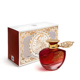 Belle Dolce Red Delice 100ml Eau de Parfum by Fragrance World bottle and box