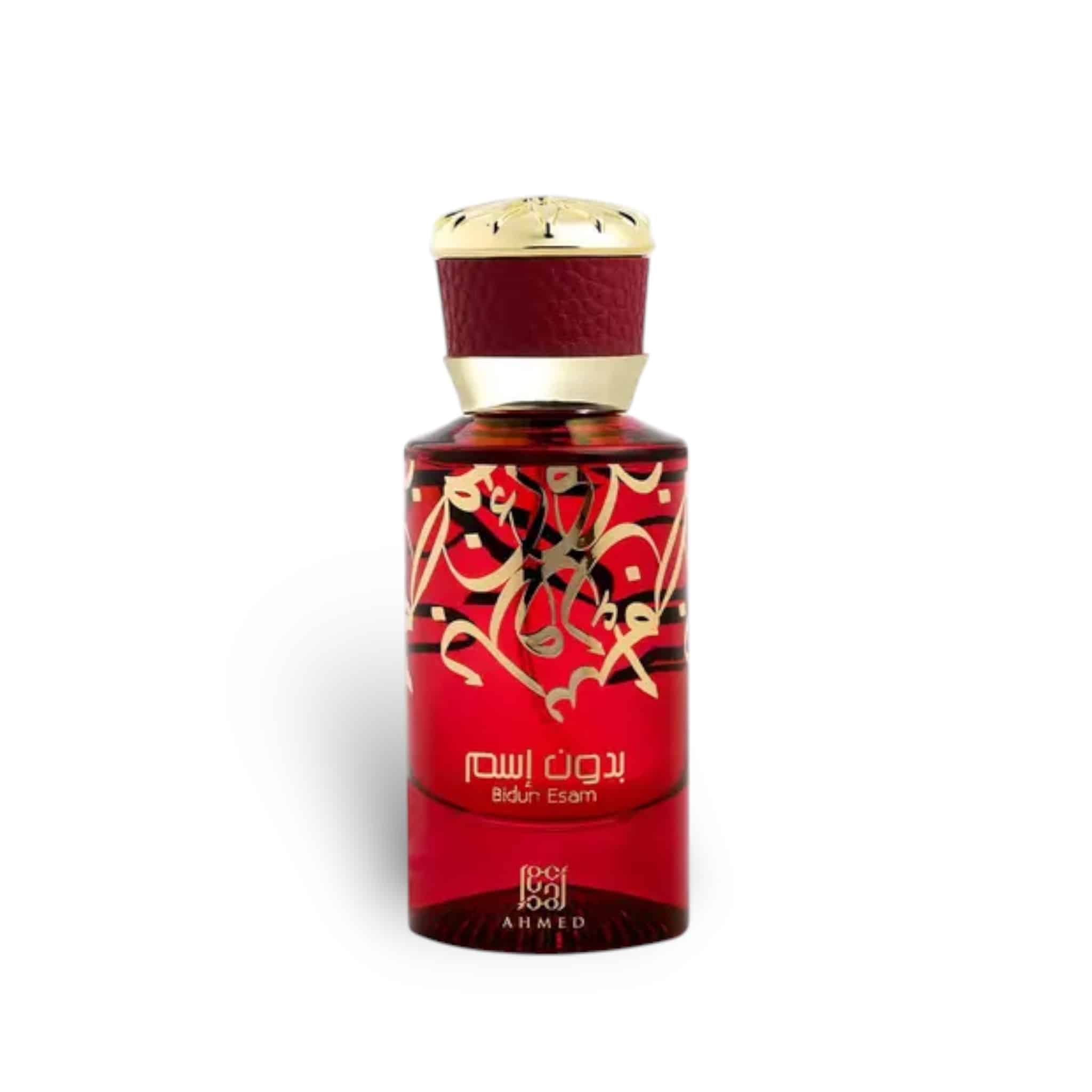 Bidun Esam 50ml Eau de Parfum by Ahmed Al Maghribi fragrance bottle
