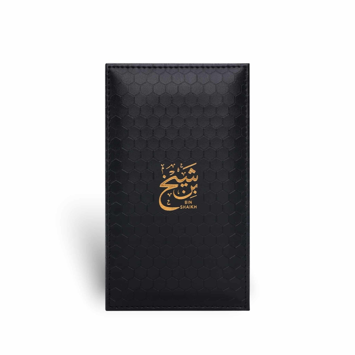 Bin Shaikh 90ml Extrait de Parfum by Ahmed Al Maghribi fragrance packaging front view