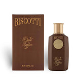 Biscotti Date Toffee 100ml Extrait de Parfum by Khadlaj bottle and box
