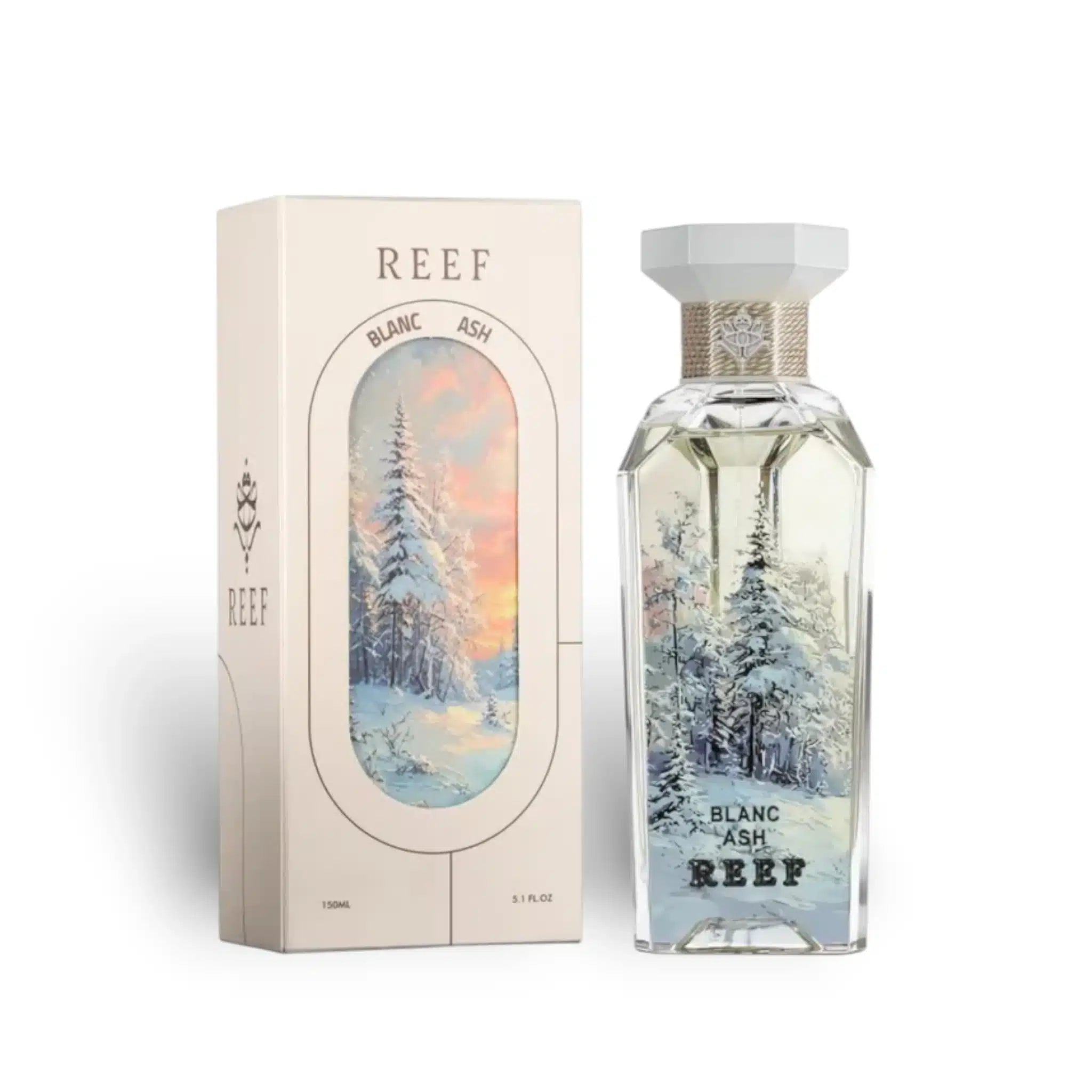 Blanc Ash 150ml Eau de Parfum by Reef fragrance bottle
