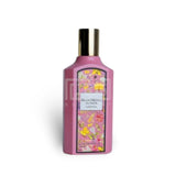 Blooming Flower Gardenia 100ml Eau de Parfum by Fragrance World perfume bottle close up