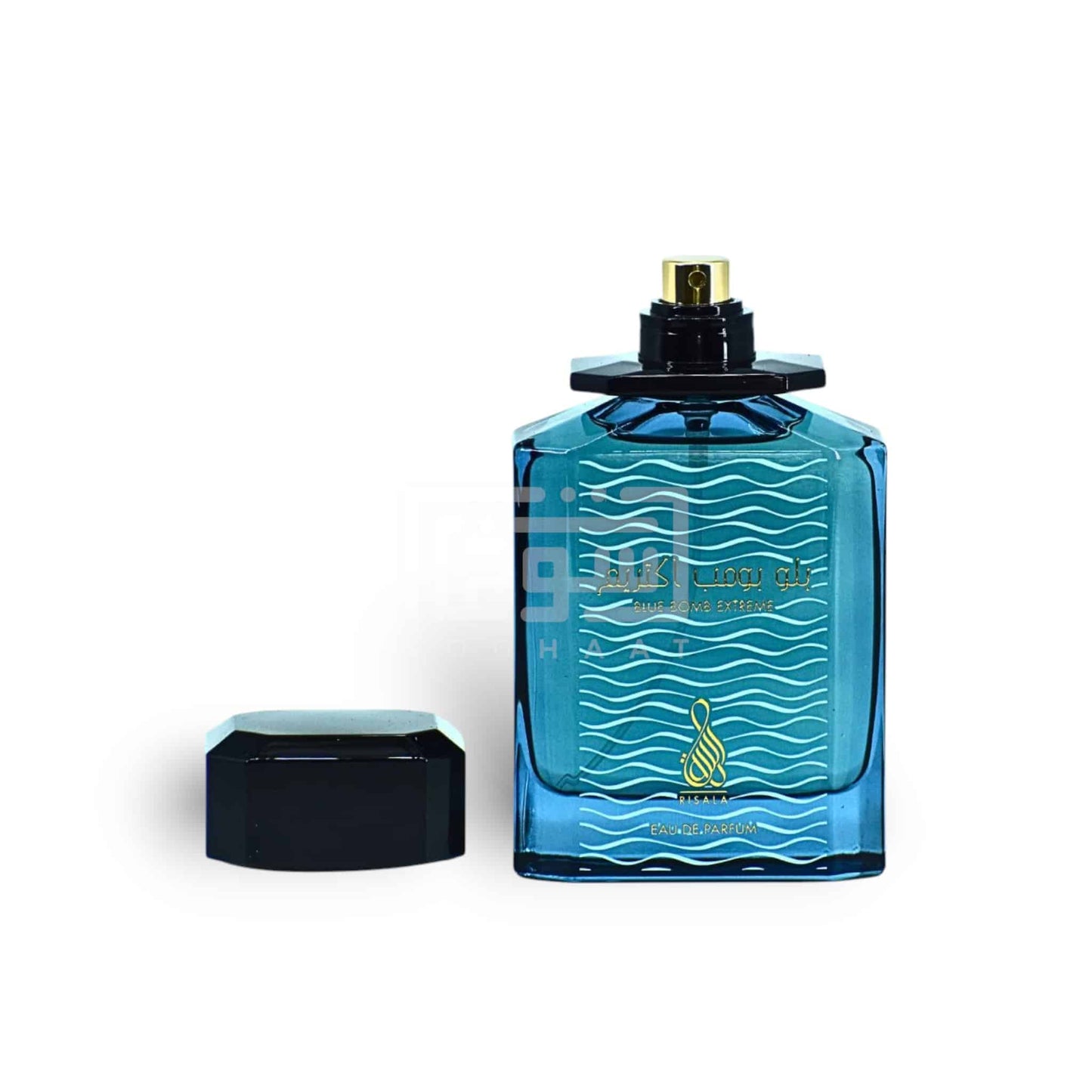 Blue Bomb Extreme 100ml Eau de Parfum by Risala fragrance bottle