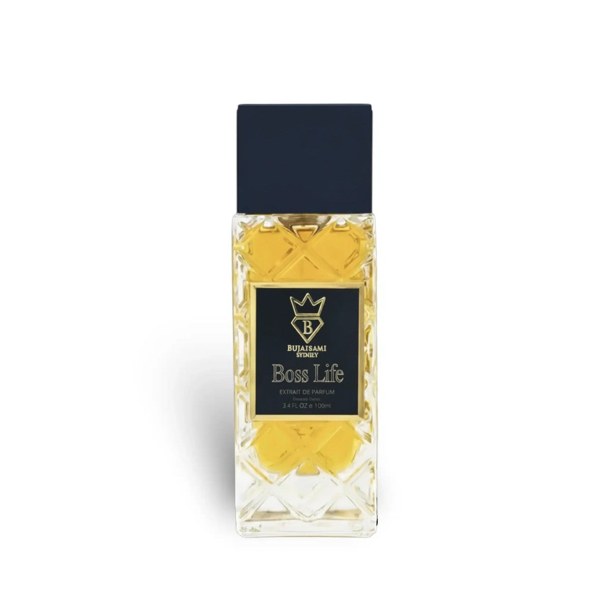 Boss Life 100ml Extrait de Parfum by Bujairami fragrance packaging front view