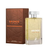 Bronze for Man 100ml Eau de Parfum by Maison Alhambra bottle and box