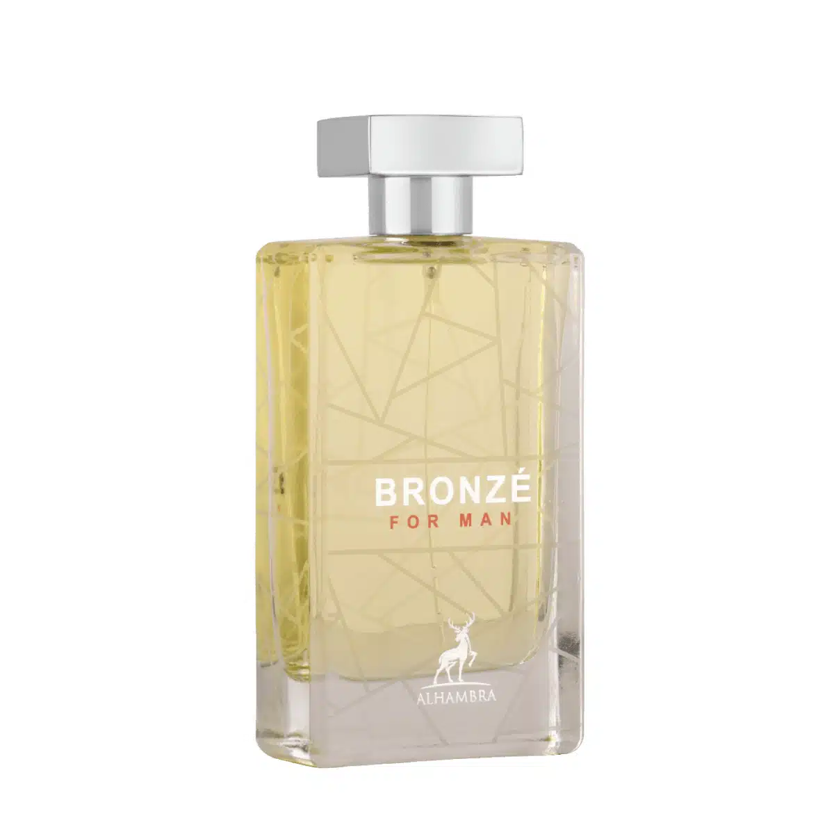 Bronze for Man 100ml Eau de Parfum by Maison Alhambra fragrance packaging front view