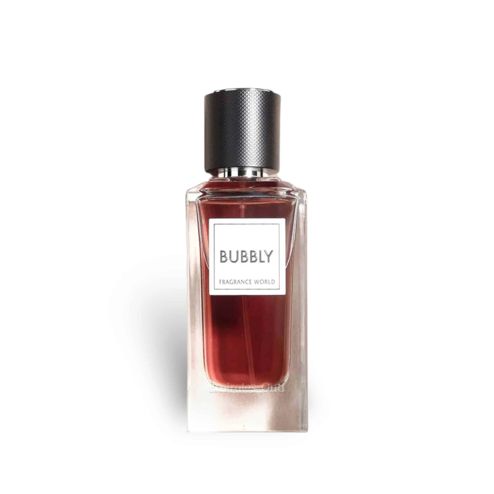 Bubbly 100ml Eau de Parfum by Fragrance World fragrance packaging front view