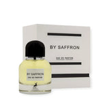 By Saffron 100ml Eau de Parfum by Maison Alhambra bottle and box