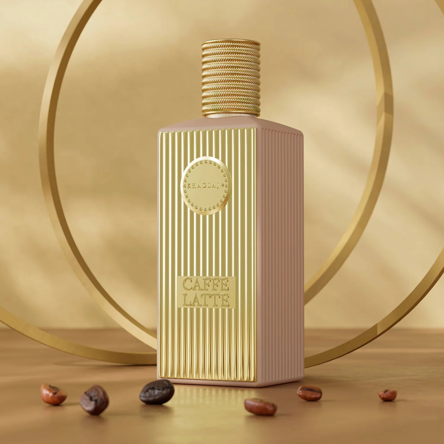 Caffe Latte 100ml Extrait de Parfum by Khadlaj perfume bottle close up