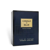 Canale Di Blue Parfum Intense 100ml Eau de Parfum by Fragrance World fragrance packaging front view