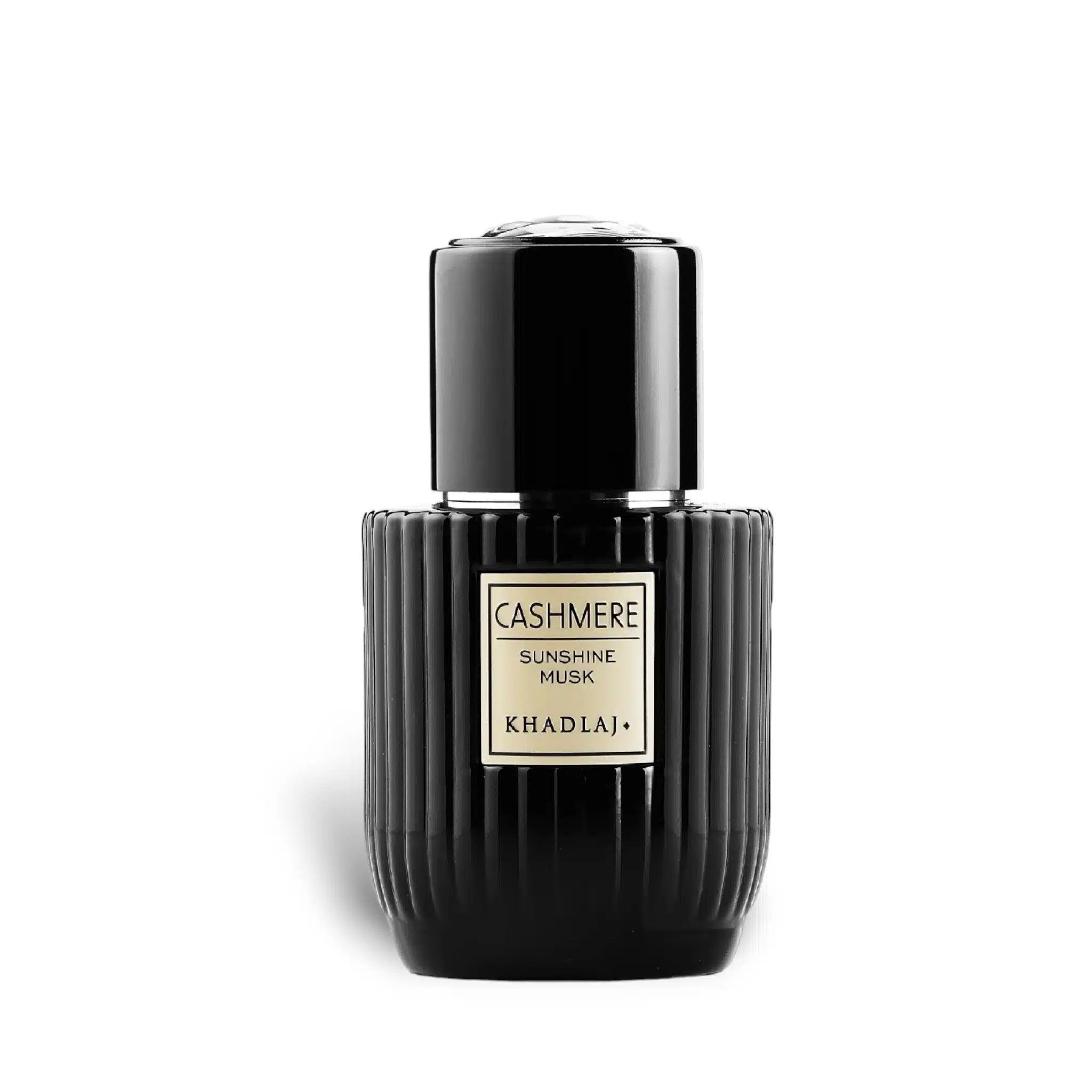 Cashmere Sunshine Musk 100ml Eau de Parfum by Khadlaj fragrance packaging front view